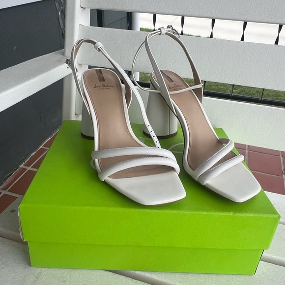 Sam Edelman Shoes - Sam Edelman White Heels